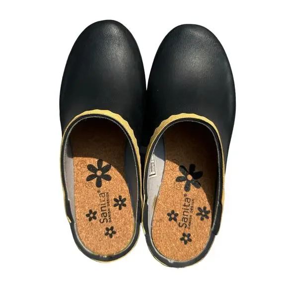 Sanita Women's Raining Cats And Clogs Rubber Slip On Womens Shoes Size EU35 US5 - Picture 5 of 8